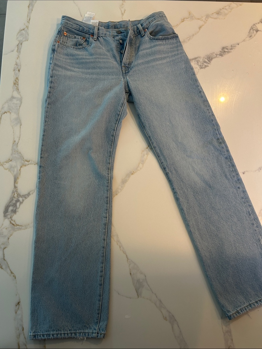Levi's Light Blue Straight-Leg Women's Jeans
